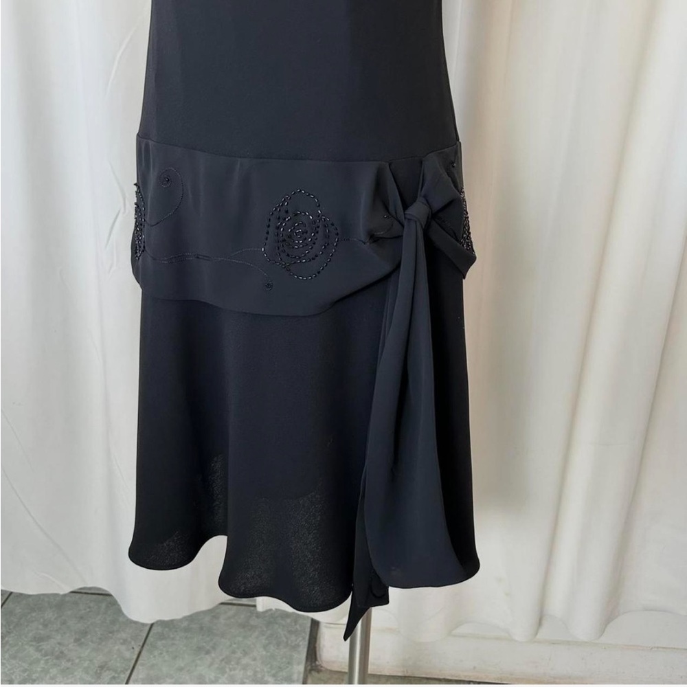 Vintage Y2K Evan-Picone black sleeveless Dress size 10. - Picture 6 of 8
